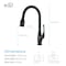 Kibi Cedar Single Handle Pull Down Kitchen Sink Faucet KKF2010ORB - alternate 7
